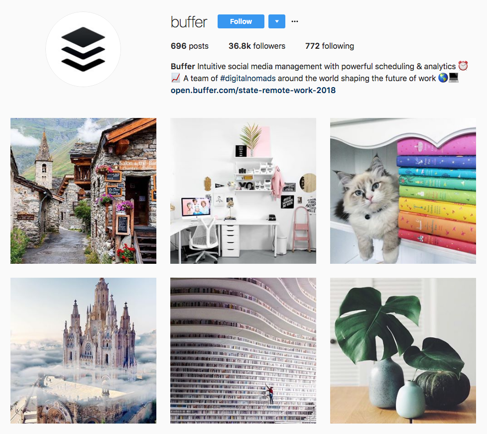 Instagram Marketing Strategy - Buffer Instagram